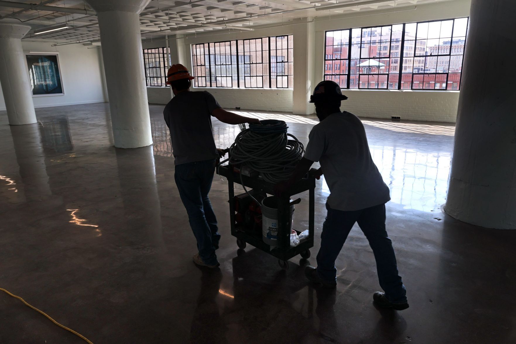 The Globe Building prepped for secure intelligence satellite